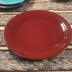 Fiesta Cinnabar (Retired Color) 11.75” Chop Plate